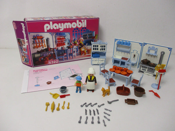 ( A 18 ) Playmobil Puppenhaus 5322 Küche  Rosa Serie OVP / BA