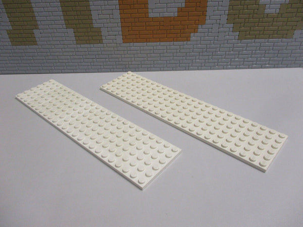 ( C6/6 ) Lego 2x Platte 6x24 weiß  Star Wars Eisenbahn Modular 3026