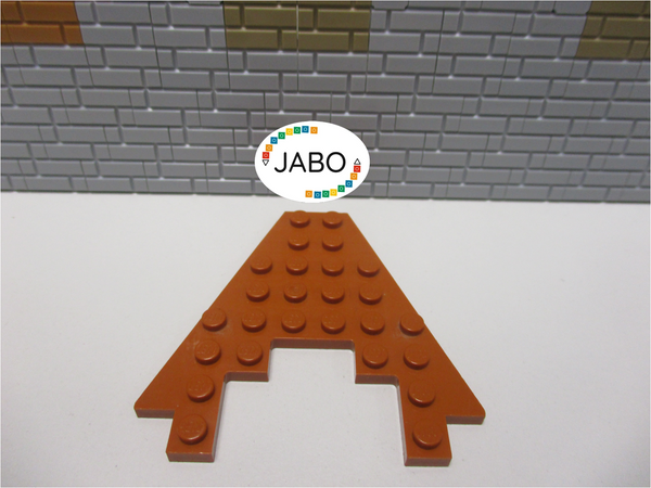 ( i12/3) Lego 6104 Flügel Flügelplatte 8x8 mit Ausschnitt 3x4 dunkel orange 4478