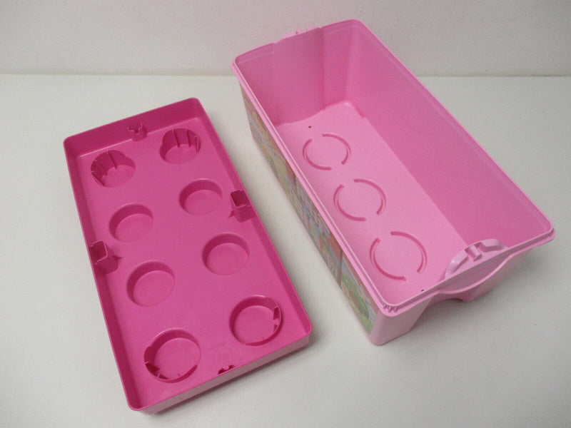 ( R4 / 5 )  LEGO Aufbewahrungs  Box  Aufbewahrungsbox mit Deckel Pink / Rosa