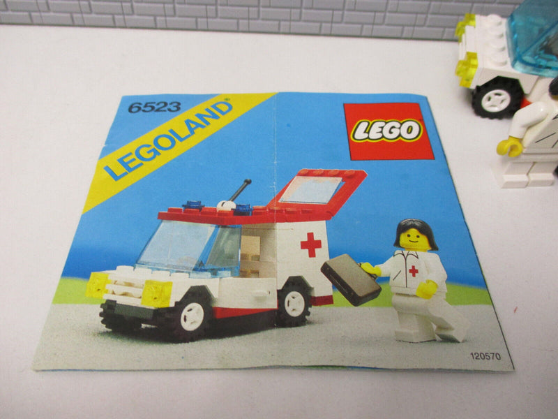 ( N11/7 ) LEGO Legoland 6523 Rettungswagen / Notarzt mit BA