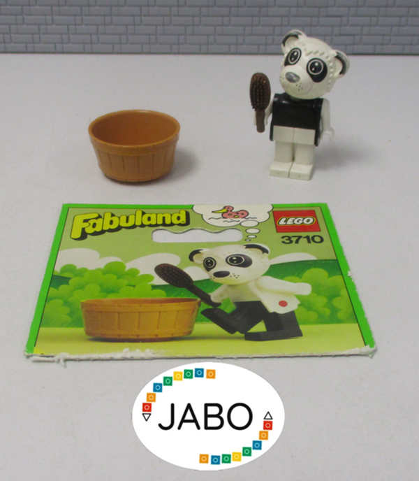 ( E14/3) Lego Fabuland Set Patrick / Peter Panda Takes a Bath  ( 3710 )