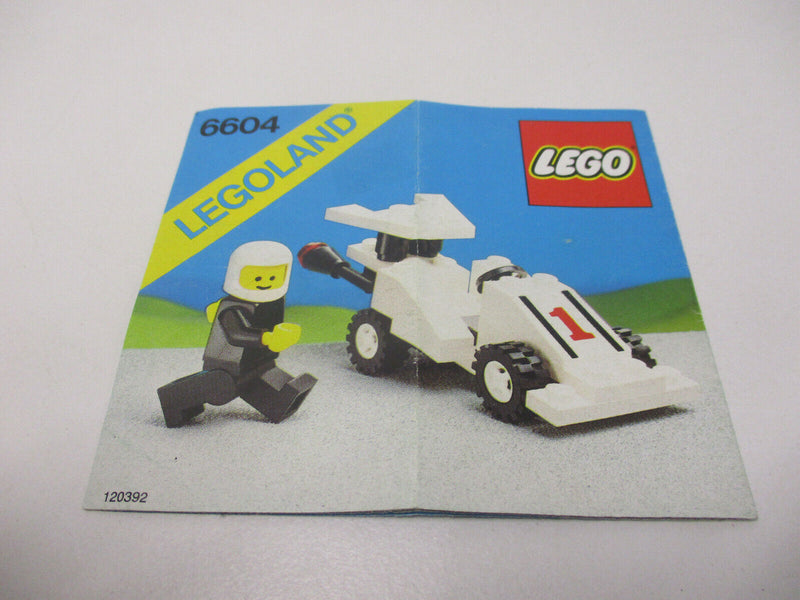 ( AH3 ) LEGO LEGOLAND 6659 TV Camera Crew 6604 Formular 1 Racer mit BA