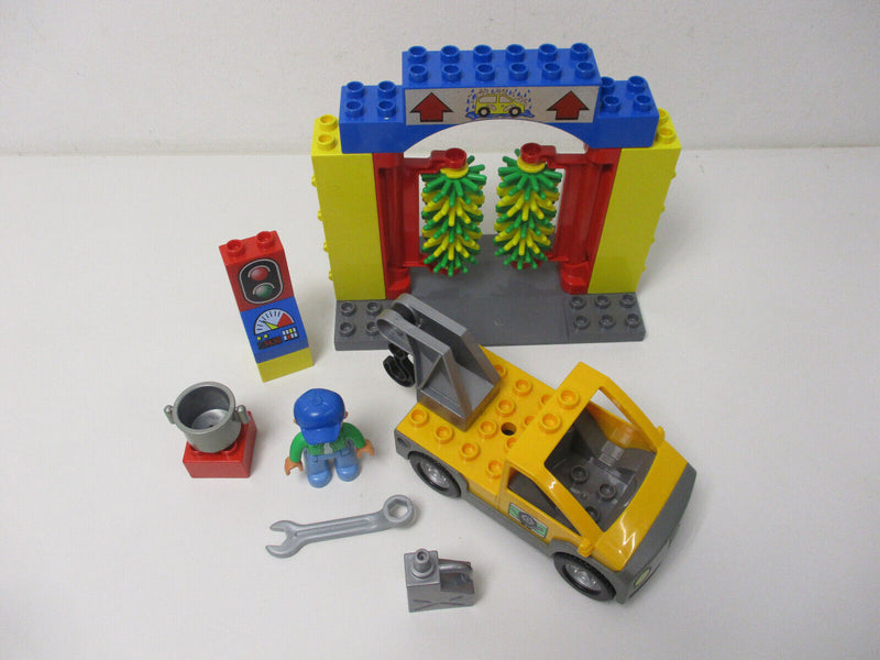 ( RB12/2 ) Lego Duplo Auto Waschstrasse Waschanlage mit Abschlepper 5696