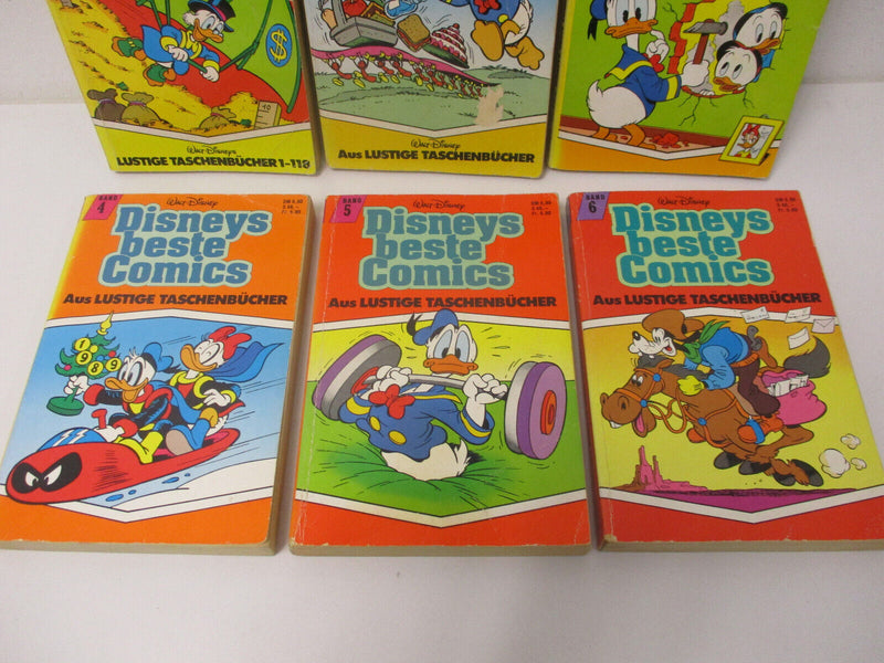 (G17/1) Walt Disney Die besten Comics aus Lustige Taschenbucher Band 1 - 6