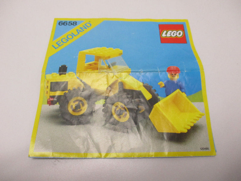 ( AH3 ) LEGO LEGOLAND 6658 Bulldozer Gelenkbagger mit BA 100% Komplett