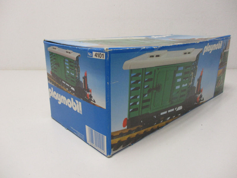 ( RH ) Playmobil 4101 Viehwaggon Waggon OVP Spur G  LGB Eisenbahn Western