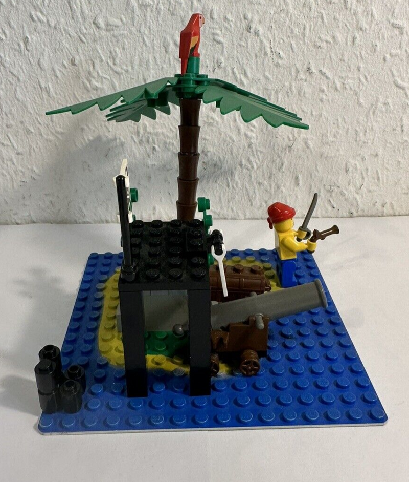 ( F13 ) Lego 6260 Shipwreck Island Piraten mit BA