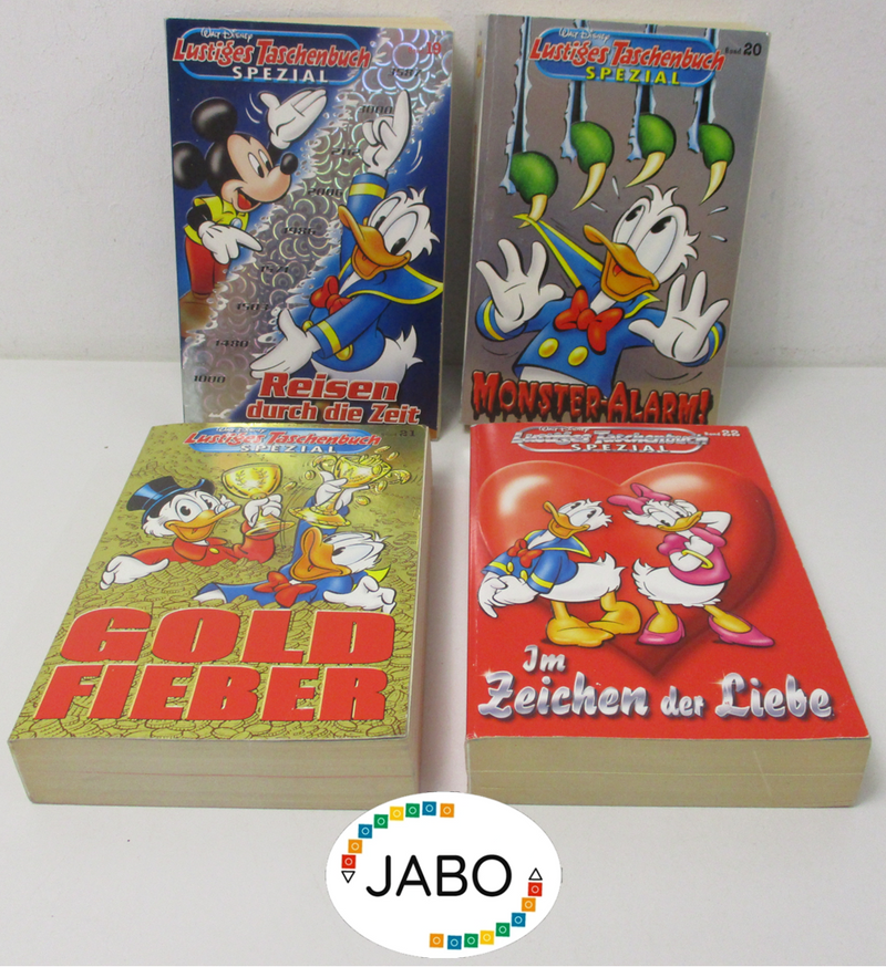 (H17/2 ) Walt Disney Comics Lustiges Taschenbuch Spezial Band  19 20 21 22