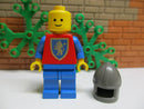 ( O10 / 30 ) Lego Crusaders Crusader Lion cas114 Ritter aus Set 1695