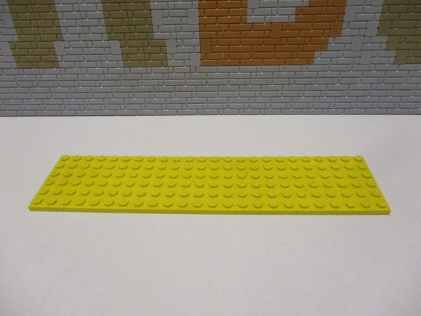( C6/3 ) Lego Platte 6x24 gelb  Star Wars Eisenbahn Modular 3026