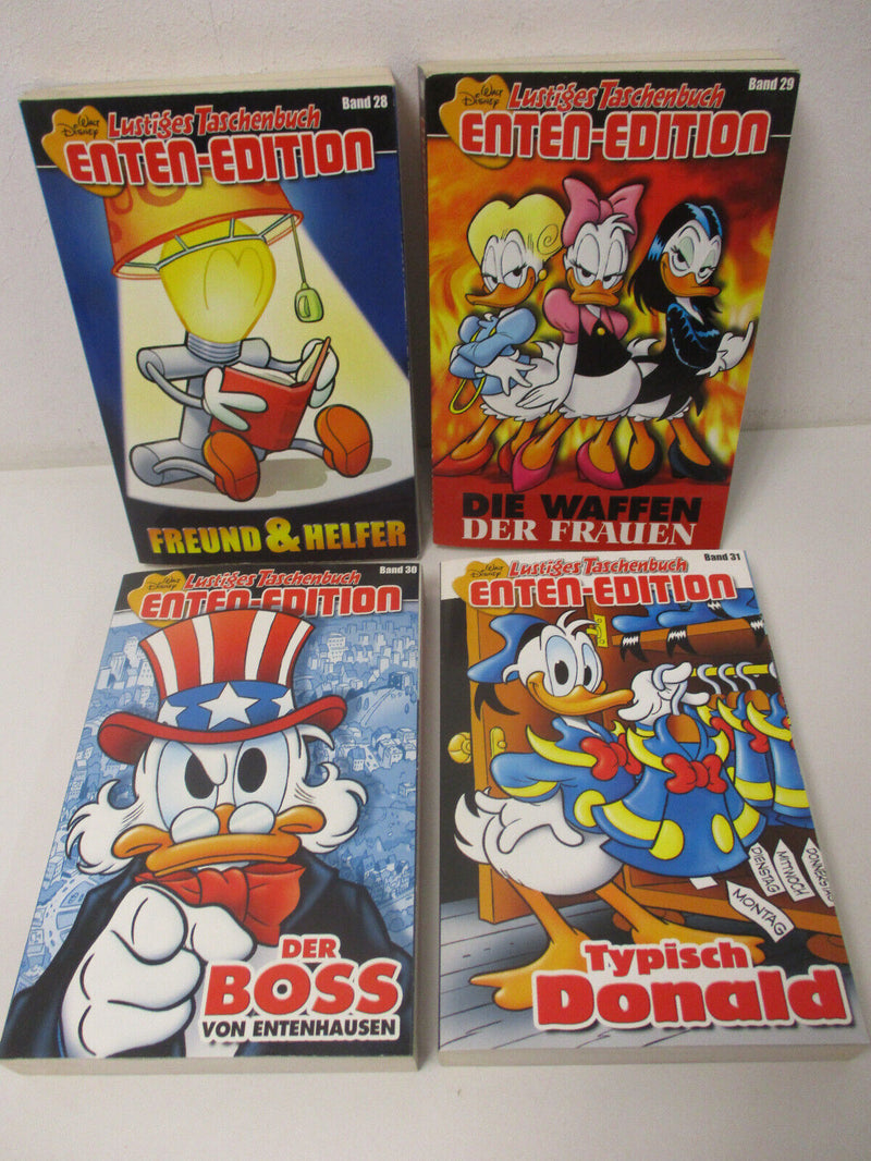 (G17/12) Walt Disney Comics Lustiges Taschenbuch Enten Edition Band 28 29 30 31