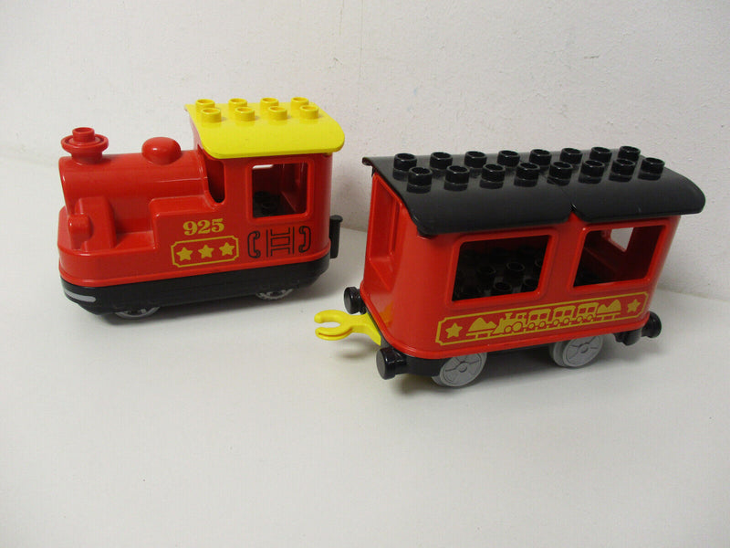 ( RB 11/1 ) LEGO Duplo Eisenbahn  E-Lok  mit Waggon und Bahnhof