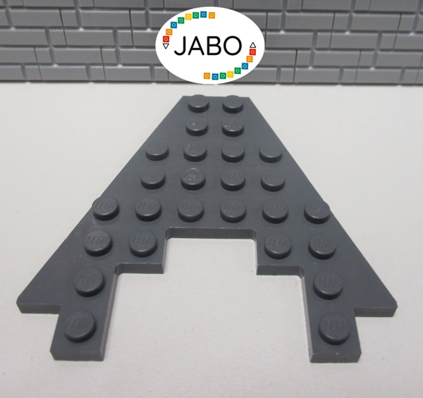 ( i12/4) Lego 6104 Flügel Flügelplatte 8x8 mit Ausschnitt 3x4 dunkel grau