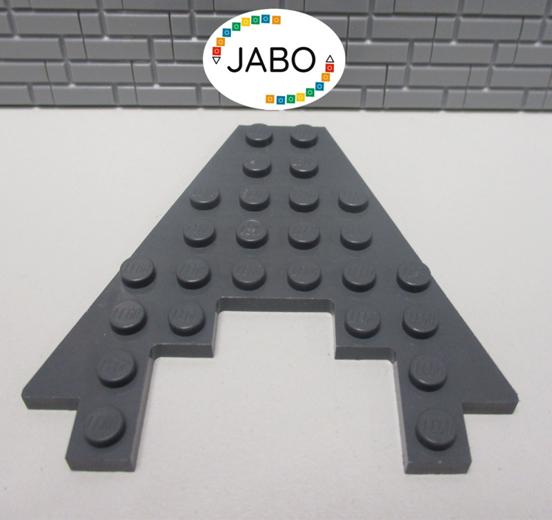 ( i12/4) Lego 6104 Flügel Flügelplatte 8x8 mit Ausschnitt 3x4 dunkel grau