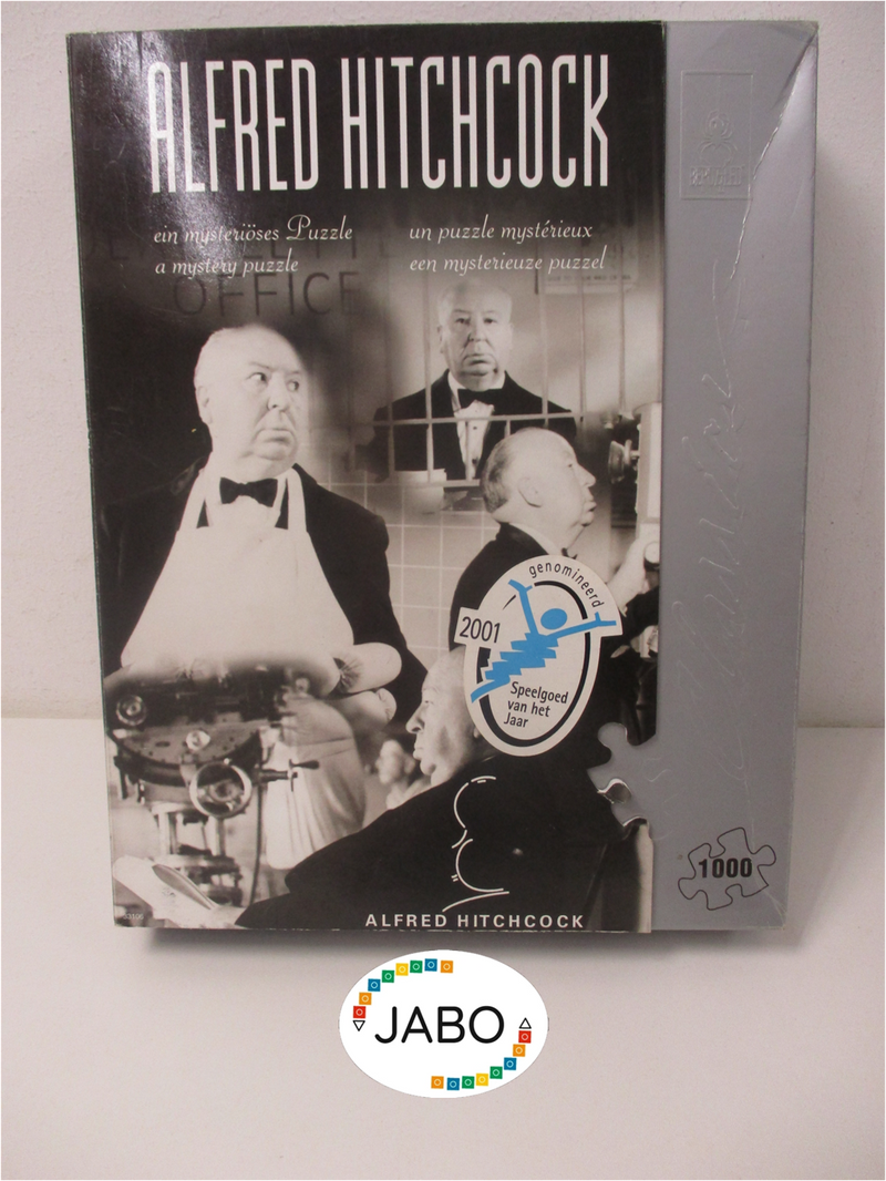 (R2/15 ) Bepuzzled Classics  Puzzle 1000 Teile Alfred Hitchcock  NEU