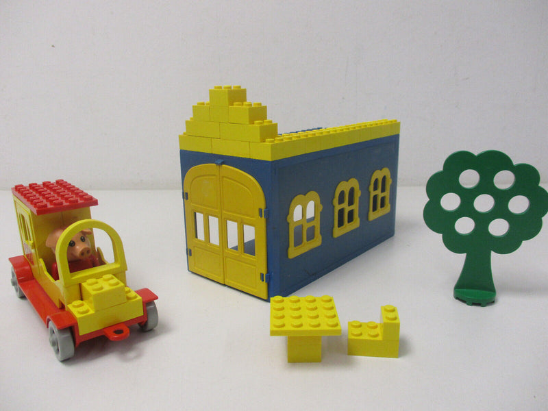 ( A9/13 ) Lego Fabuland Set Taxi Station Auto Garage Figur  ( 128 /338 )