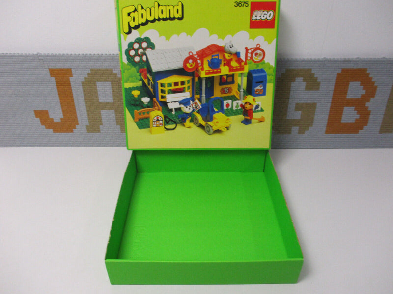 ( AH2 ) Lego Fabuland Set 3675Gemischtwarenladen / Supermarkt mit BA / OVP