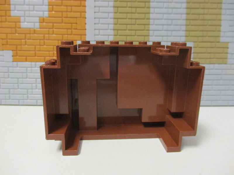 ( N1/15 ) Lego 1x 6082 Felsen rot braun 8778 8877 8876 8637
