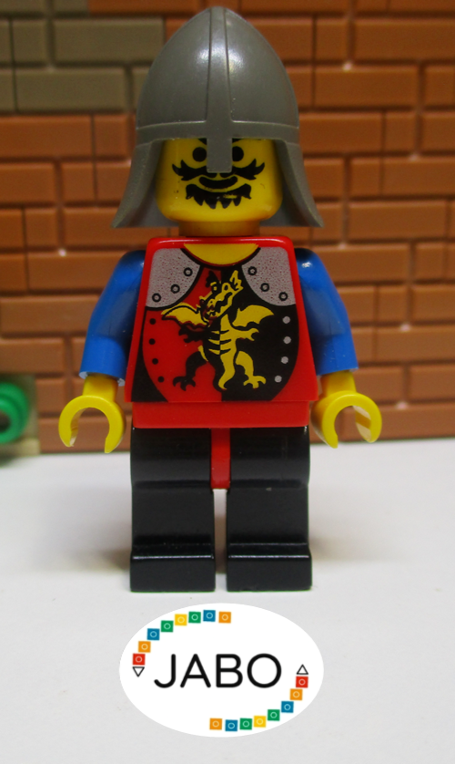 ( O5 / 31 ) Lego Kingdoms cas016 Dragon Knights aus Set 6079