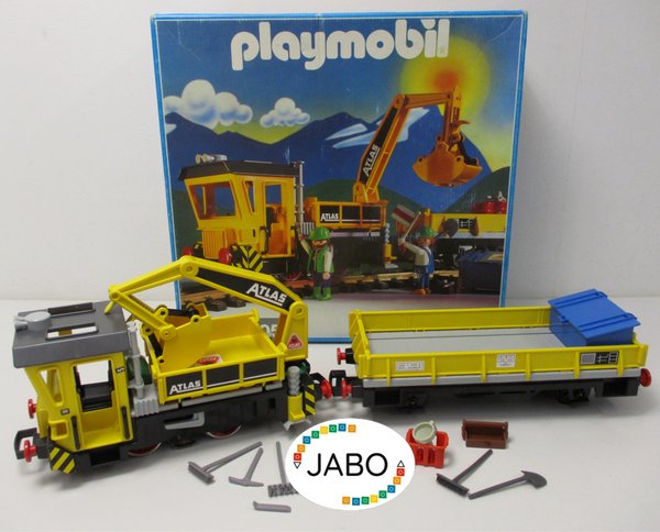 Playmobil 4053 Bauzug Arbeitszug OVP  Spur G Lok Zug auch für LGB Eisenbahn