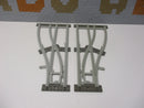 ( J 1 )  2x  Lego 4,5V Eisenbahn Weichen 1x Rechts und 1x Links Schienen