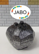 (N4/24) Lego 1x Felsbrocken 30293 / 30294 Speckle Black-Silver Ritte Hobbit