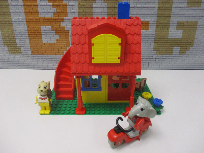 ( F15/4 ) Lego Fabuland Set Traumvilla Bonnie Bunny's New House mit BA (3674)