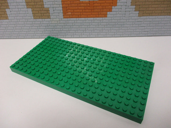 (G 3) Lego 1x 30072 grün Platte 12x24 Beidseitig bebaubar 6091 6098 6087 Ritter