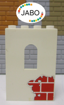 ( F10/22 ) Lego 1x 60808pb002 Paneel Wand Mauer  6242