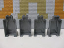 ( N2/1 ) Lego 4x 47847 Felsen neu dunkelgrau 70403 7036 76435 7572 75005 7097