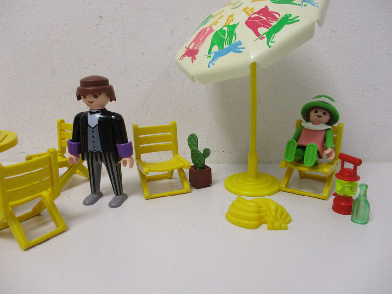 ( E9/4 ) Playmobil Tarrasse Puppenhaus Haus Einrichtung ( 5323 / 5326 )