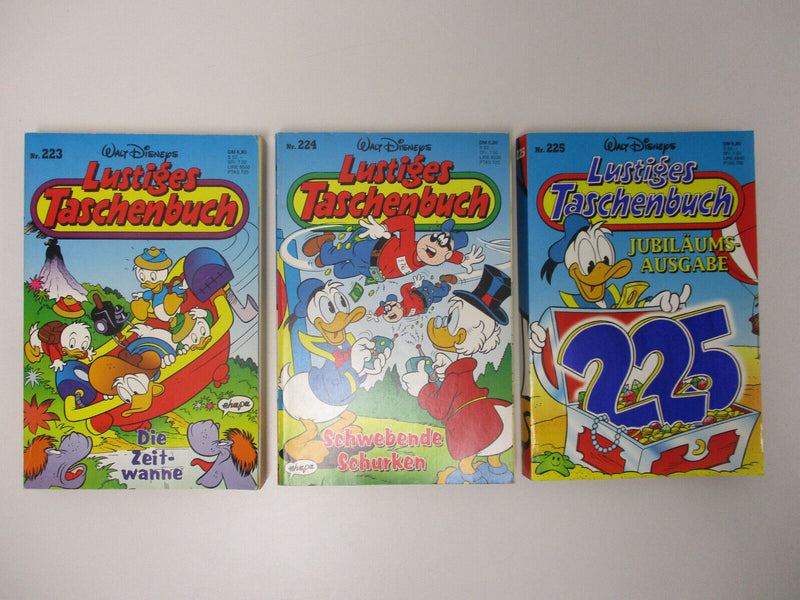 H18/2) Walt Disney LTB Comics Lustiges Taschenbuch Band 216-228 Rückenbild