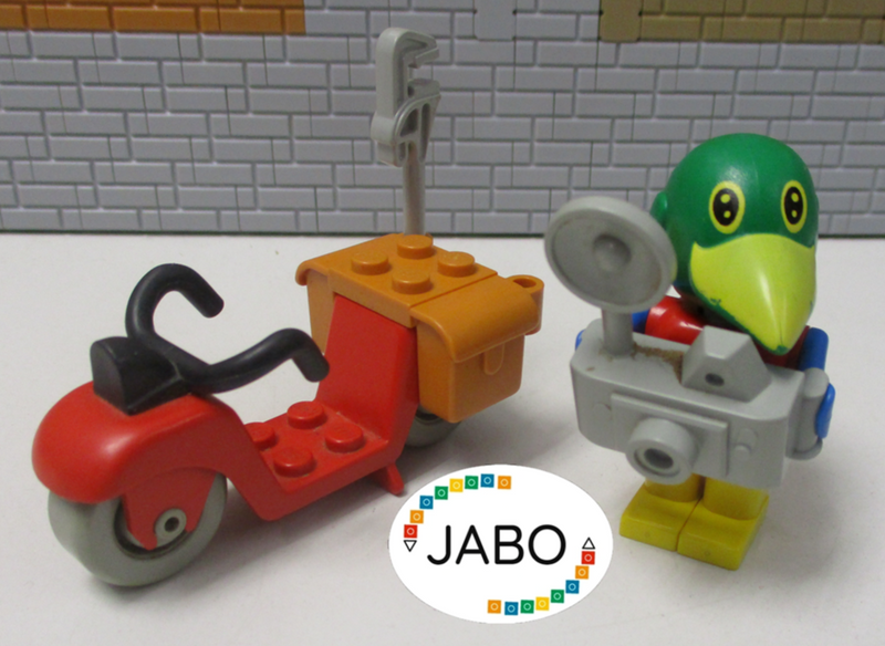 ( A10/6 ) Lego Fabuland Set Paul Parrot der Fotograf ( 3782 )