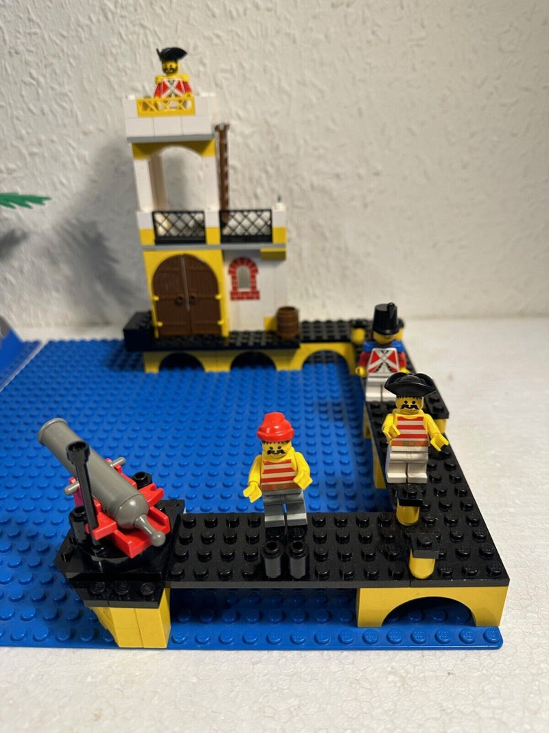 Lego Piraten 6277 Eldorado Freihafen Blauröcke  mit BA