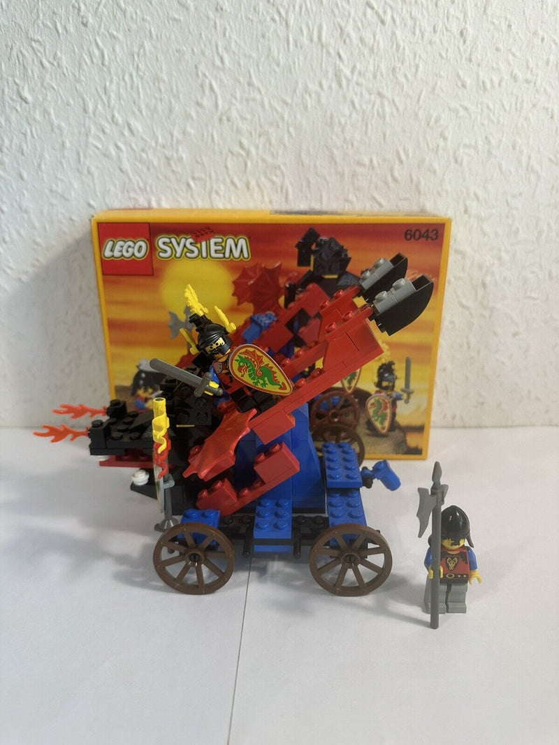 ( E 17 ) Lego Castle 6043 Dragon Knights Dragon Defender  mit OVP und BA