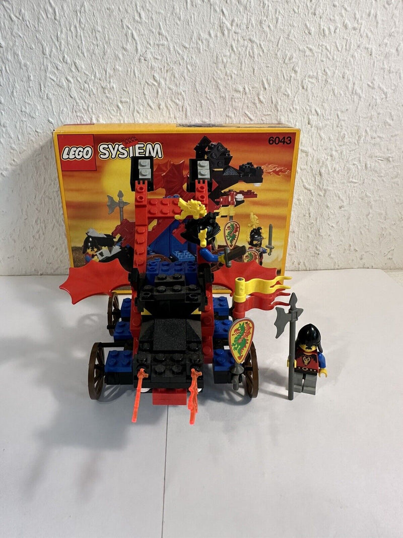 ( E 17 ) Lego Castle 6043 Dragon Knights Dragon Defender  mit OVP und BA