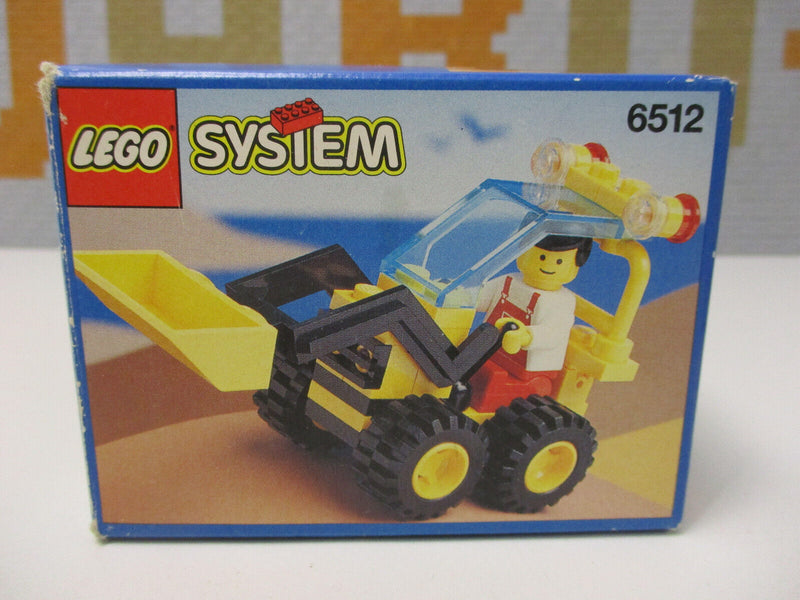 ( D13 ) Lego 6512 Bagger Radlader Baustelle  mit OVP und BA