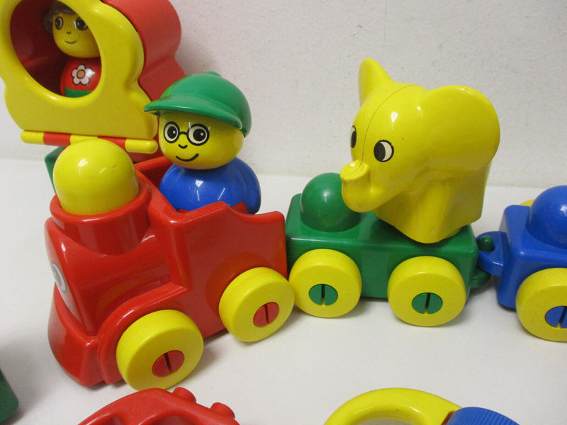 ( RBU2 / 1 ) LEGO Duplo Primo Baby Motorik Zug Rassel Figuren Elefant