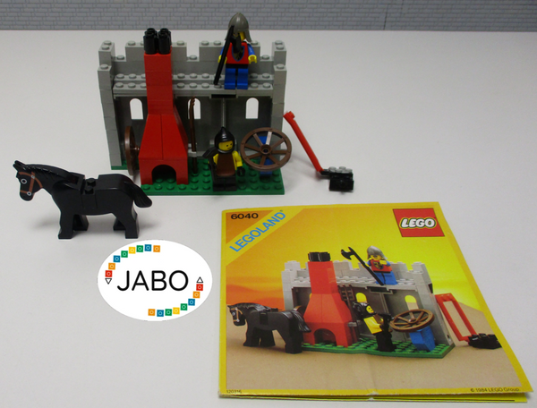 ( i 8 ) Lego Castle 6040 Blacksmith Shop Schmiede mit BA