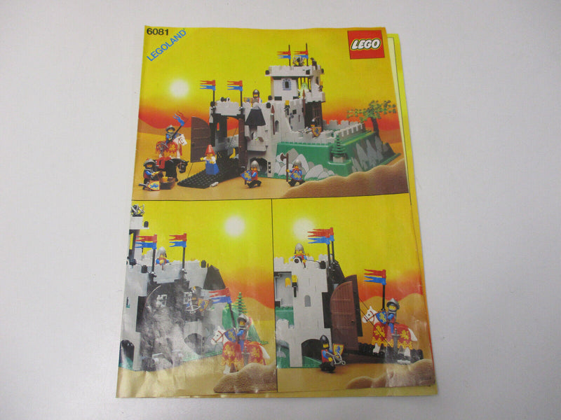 ( AH 4 ) LEGO 6081 King's Mountain Fortress RITTERBURG mit OVP und BA