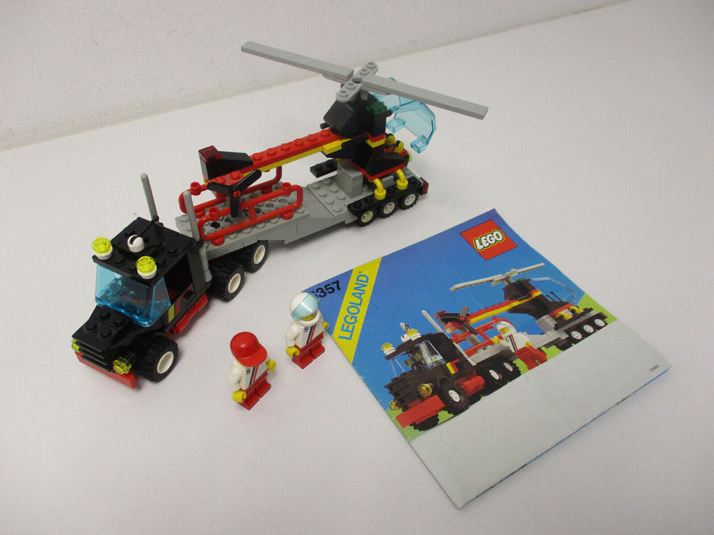 ( AH3 ) LEGO Legoland Town Classic 6357 Stunt 'Copter N' Truck Komplett mit BA