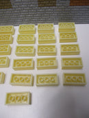 ( A6 / 13 ) Lego 26 Teststeine 2x4 von Bayer oder BASF