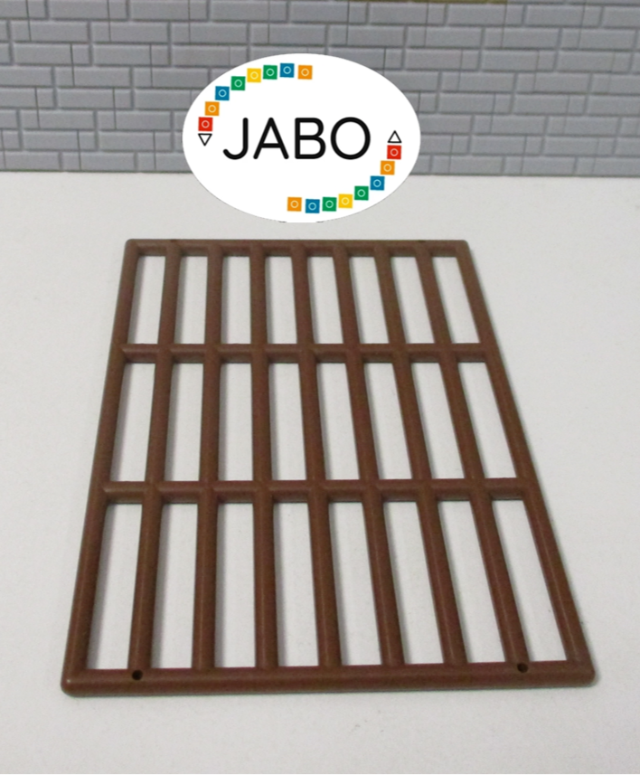 ( N2/10 ) Lego 1x 6046 Gitter Falltor 9x13 braun 6076 6082 6092 6097 6098 6279