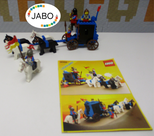 ( i 8 ) Lego Castle 6055 Prisoner Convoy mit BA