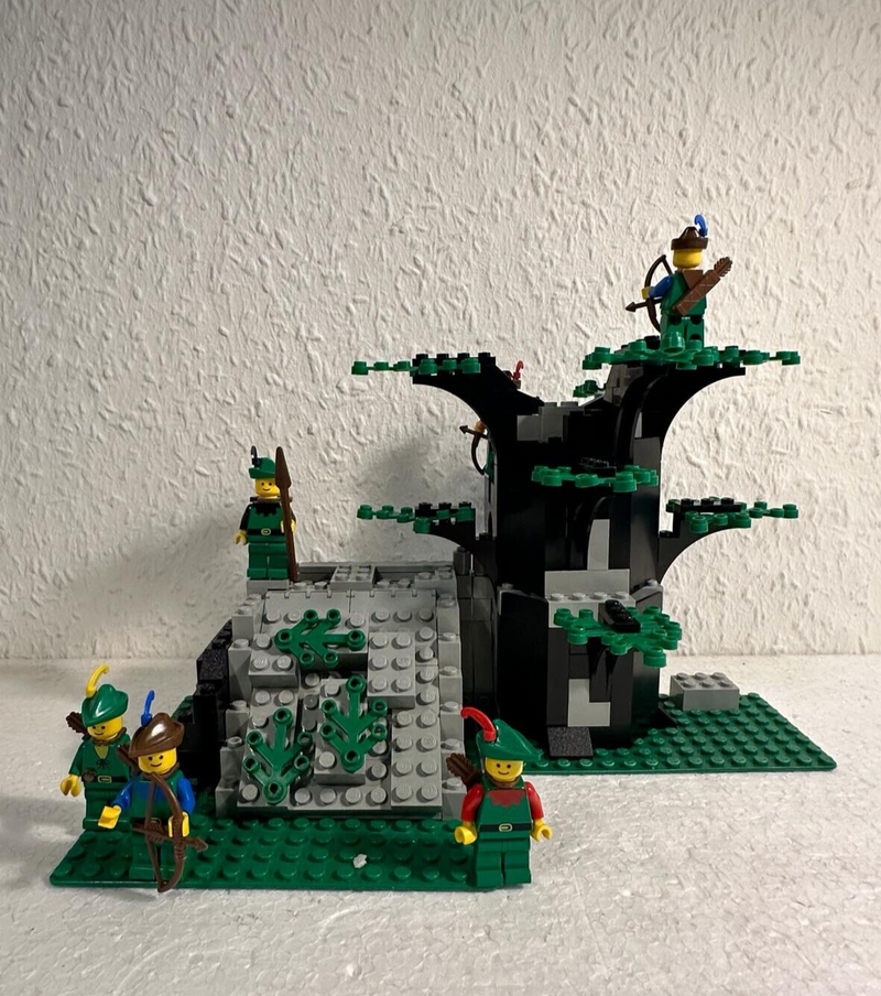 Lego Legoland 6066 Camouflaged Outpost  BA 100% komplett