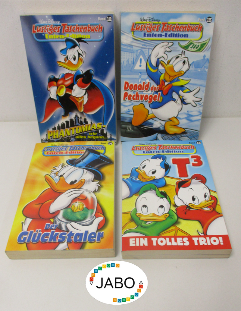 (G17/8) Walt Disney Comics Lustiges Taschenbuch Enten Edition Band 12 13 14 15