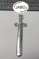 (B7/4) LEGO Schwert Chrom silber 59 Castle Fantasy Era Knights Kingdom 6090 7093