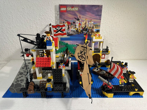 Lego Piraten 6277 Eldorado Freihafen Blauröcke  mit BA