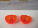 (N6/12) Lego 2x 60934 Bionicle Tridax Pod trans neon orange 8692 7754 8953